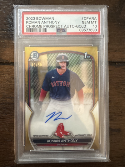 2023 Bowman Chrome Roman Anthony PSA 10